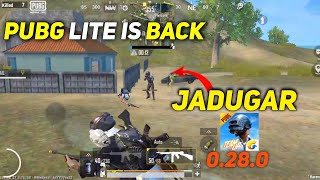 Pubg Lite Is Back 🔥  1v4 Clutch Against Jadugar  NEW Update 028 0  Hamza Gaming And Vlogs [upl. by Mandle368]