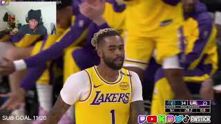 ROB DILLINGHAM FOR ROTY Lakers vs Timberwolves Full Highlights  202425 NBA Preseason  Reaction [upl. by Liakim]