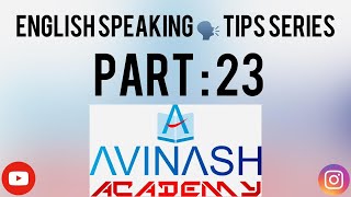 English Tips Series Part 23  SPOKEN ENGLISH  IELTS  English Speaking  Tips amp Tricks [upl. by Nobe]