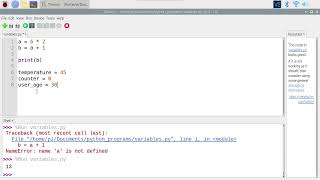 14  Variables Thonny  The BeginnerFriendly Python Editor [upl. by Gall]