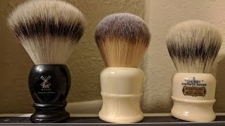 of three synthetic brushes [upl. by Sheply71]