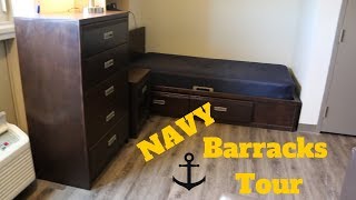 Navy Barrack Room Tour 2019 E3 amp Below [upl. by Kenric]