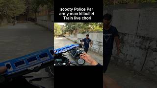 Army man ki bullet live chori trending shorts shortvideo [upl. by Airetnahs374]