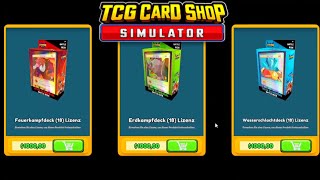 THEMENDECKS endlich in meinem Laden 😎 TCG Card Shop Simulator Folge 18 Black Rabbit [upl. by Miuqaoj]