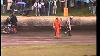 1989 Swedish U21 Championship at Kumla Kenneth Lindby crash [upl. by Ailla]