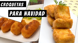 4 RECETAS de CROQUETAS de Arguiñano con las que sorprender a la familia estas NAVIDADES [upl. by Ahsinhoj]