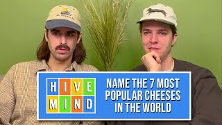 Guessing The 7 Most Popular Cheeses In The World [upl. by Pippa269]