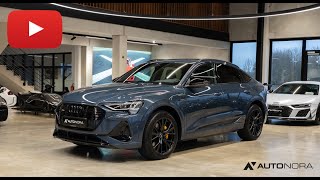 Audi etron Sportback 55 quattro S line in plasmablau [upl. by Niletac623]