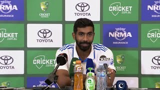 Bumrah stoked with Perth clinic praises new players  Australia v India 202425 [upl. by Alleiram464]