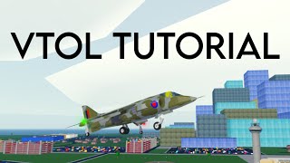 How to fly VTOL in PTFS Test Server  Quick and Simple Tutorial [upl. by Anaujik]