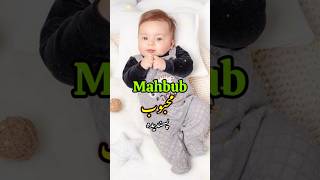 मुस्लिम लड़कों के नाम 2025 Muslim Boys cute Name 2025  Latest Muslim Baby Boy Names 2025 New names [upl. by Namialus]