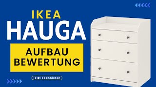 Hauga Kommode Aufbau Anleitung Schritt für Schritt hauga ikea [upl. by Varhol846]