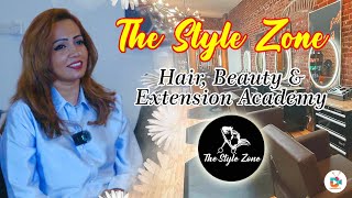 THE STYLE ZONE PANADURA  Hair Beauty and Nail Extension Academy  Unisex Salon [upl. by Longtin]