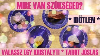 🤩 Mire van szükséged ✅ IDŐTLEN  Tarot jóslás [upl. by Yllime502]