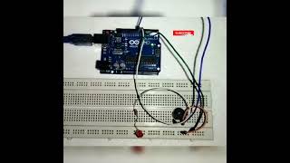 Arduino pink panther song music using Peizo buzzer and LED tech shorts led arduino music song [upl. by Ayidah419]