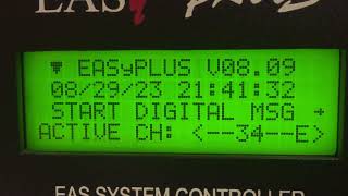 First Alert on the Trilithic EASyPLUS DMO EAS 8 [upl. by Annaohj]