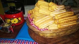 Churros receta de Pepe [upl. by Oberg416]