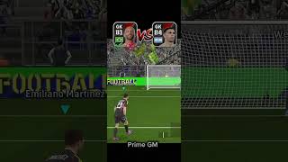 weverton vs emiliano martnez ☠️Efoot ball 2025।efootball virelshort pes penalty [upl. by Krucik]