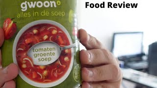 Gwoon TomatenGroenten Soep Review [upl. by Gavrilla]