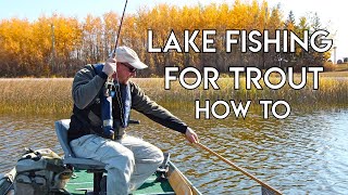 Lake Fishing for Trout  Stillwater Basics [upl. by Dwight522]