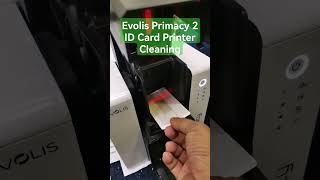 Evolis Primacy 2 ID Card Printer Cleaning evolis idcard printer 01617589582 [upl. by Ymrots439]