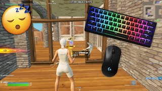 Wooting 60HE Fortnite Keyboard amp Mouse Sounds ASMR Gameplay 240FPS 4K [upl. by Bazar]