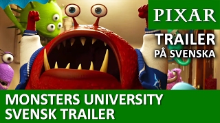 Officiell svensk trailer  Monsters University [upl. by Ardnassak633]