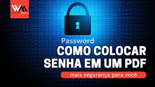 COMO COLOCAR SENHA EM UM PDF [upl. by Rramo395]