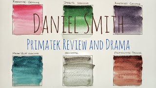 Daniel Smith Primatek Watercolor Review and Drama [upl. by Garin]