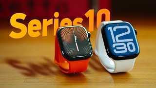 Обзор Apple Watch Series 10  Jet Black и Hermès [upl. by Enilrek]