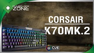 รีวิว CORSAIR K70 RGB MK2  ออกแบบใหม่ ไฉไลกว่าเดิม [upl. by Alliuqal]