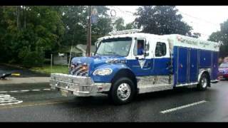 Oaklandnj Fire Department 100th Anniversary Parade [upl. by Kcirneh]