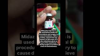 Midazolam injection uses  anesthesia [upl. by Arahas451]