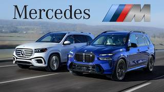 2024 BMW X7 vs Mercedes GLS Review  150000 Luxury SUV Battle [upl. by Narot]