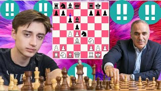 Garry Kasparov vs Daniil Dubov Chess game 25 [upl. by Hunt]