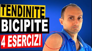 4 Esercizi per la Tendinite al Capo Lungo del Bicipite [upl. by Tarazi]