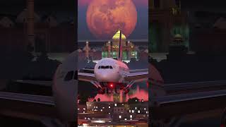 Tajmahal view  Air India flight A320 airlines airindia shorts edit aviation editing boeing [upl. by Meekyh]