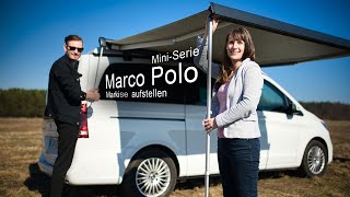 2022  MercedesBenz Marco Polo  Filmreihe Teil 1  Markise aufstellen [upl. by Starling]