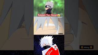 Kakashi face reveal 😈shortsfeed [upl. by Reiter6]