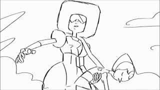 Steven Universe Sardonyx Fusion Dance Storyboard matched to Enticement audio [upl. by Neerbas]