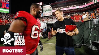 Ali Marpet on Overcoming Injuries Offensive Strategies  Bucs Total Access [upl. by Aneetsirhc]