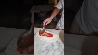 Neapolitan Pizza Chef Makes Calzone Shorts [upl. by Boff]