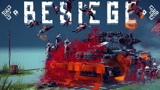 Besiege Best Creations  6 Track Tank Peasant Segway Robotic Dog amp More [upl. by Flannery]