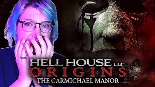 HELL HOUSE LLC ORIGINS CARMICHAEL MANOR is too scary for me [upl. by Leavy731]