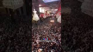 Labaik Ya hussain as Shirine Of imam Hussain as ytshorts shorts karbala imamhussain ytvideoes [upl. by Hnahc463]