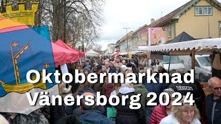 Härlig oktobermarknad i Vänersborg [upl. by Varini]