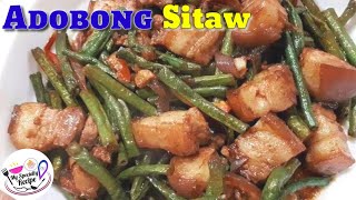 How to cook Adobong Sitaw RecipeGulay Recipe [upl. by Atteuqram]