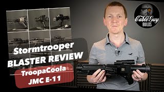 Star Wars Stormtrooper Blaster REVIEW  TroopaCoola JMC E11 [upl. by Tracy]