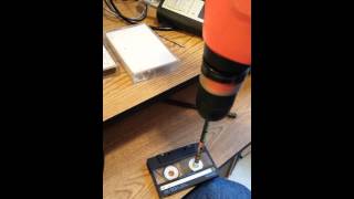 DIY cassette tape rewinder [upl. by Orsino]