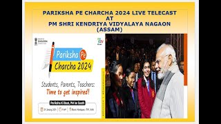 PARIKSHA PE CHARCHA 2024 LIVE TELECAST [upl. by Pearle32]